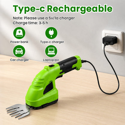 itoolmax 3 in 1 cordless rechargebale hedge trimmer grass shear