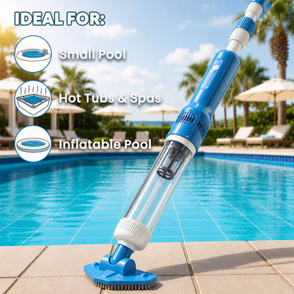 itoolmax 3 in 1 rechargeable pool vacuum cleaner for small pool