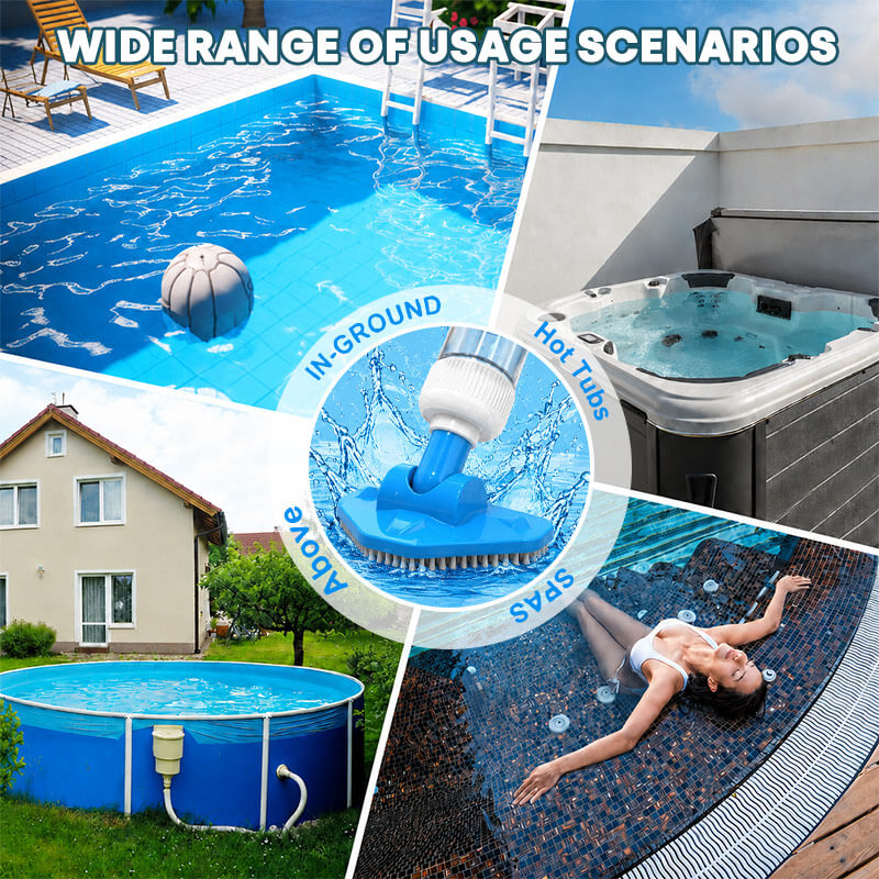 itoolmax 3 in 1 rechargeable pool vacuum clearn wide range usage scenarios