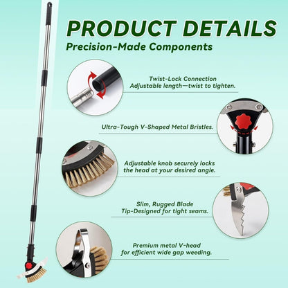 itoolmax 3 in 1 weed puller tool product details