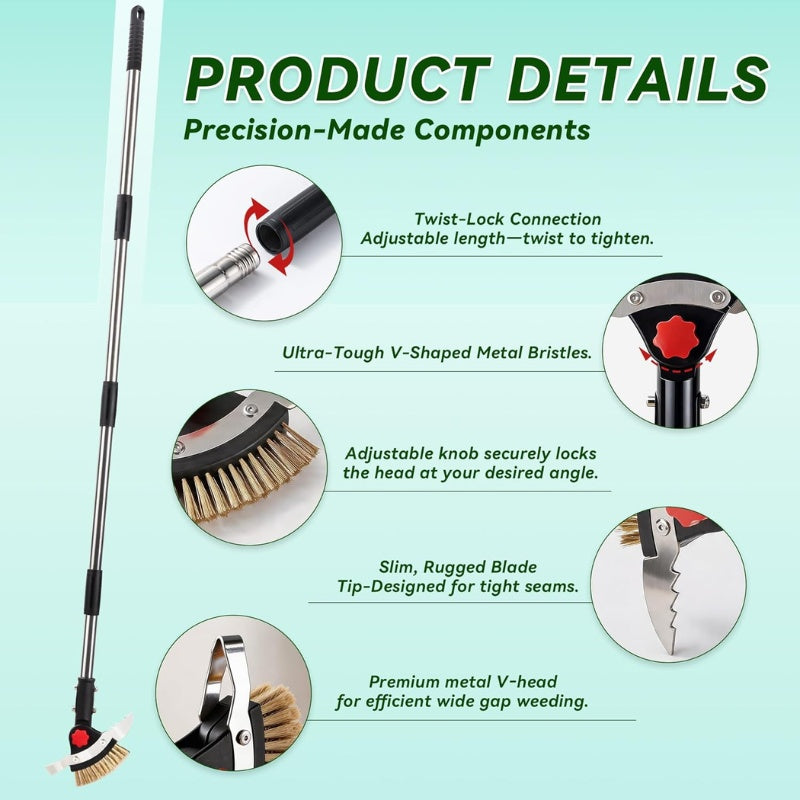 itoolmax 3 in 1 weed puller tool product details