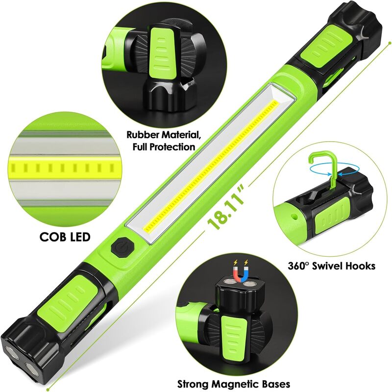 itoolmax 3000lm rechargeable led work light details