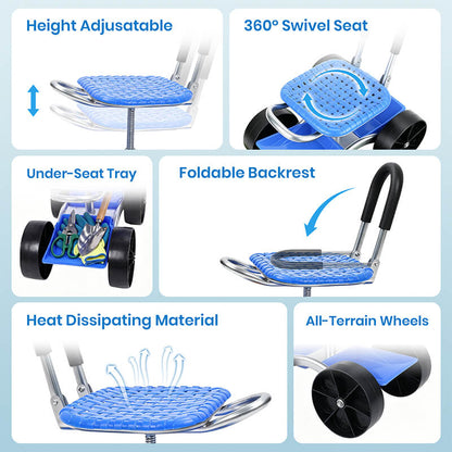 itoolmax 360 degree rotating gardening operating guide