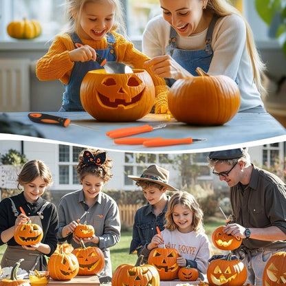 itoolmax 36pcs pumpkin carving kit prepare halloween
