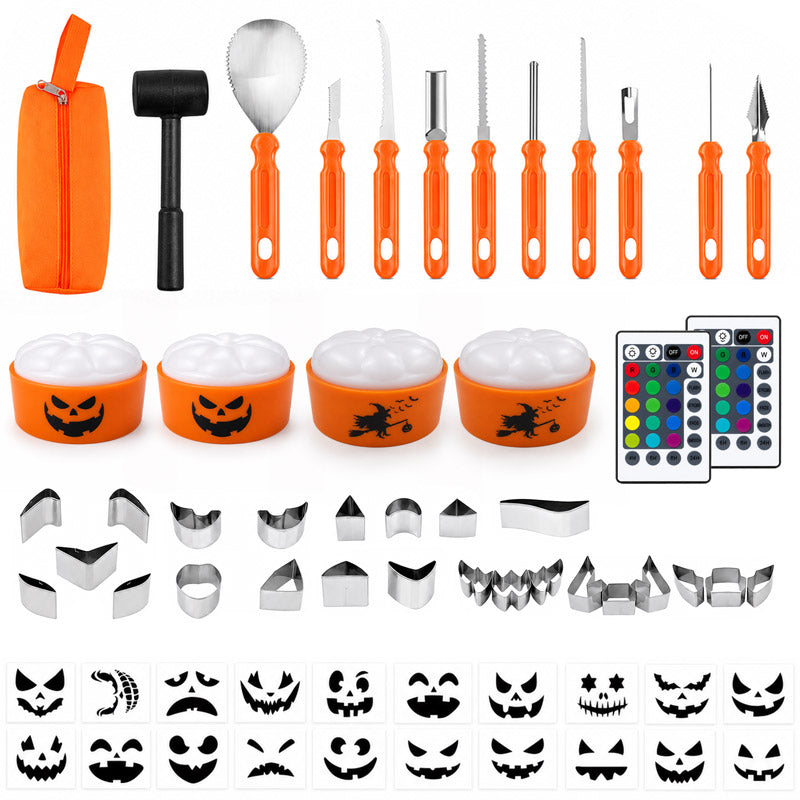 itoolmax 36pcs pumpkin carving kit product