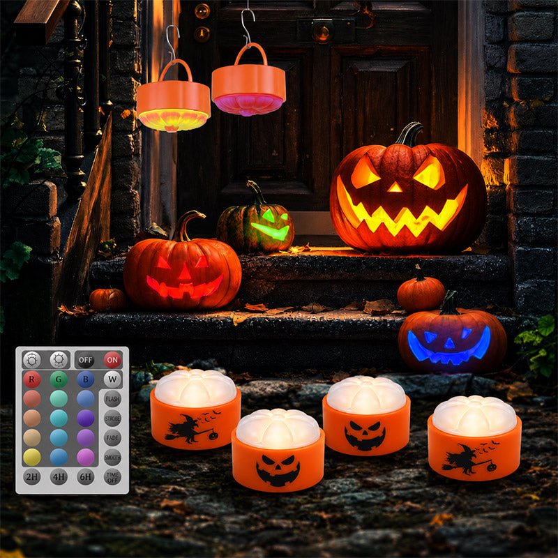 itoolmax 36pcs pumpkin carving kit with 4 led lights