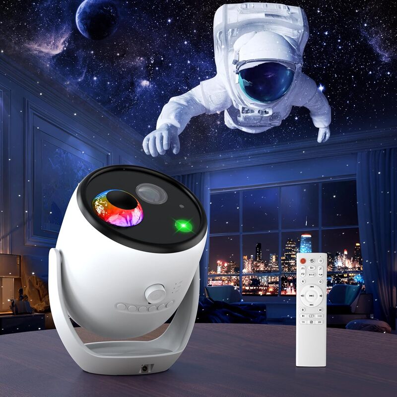 3D Galaxy Projector with 90 3D Scenes for Room Decor – itoolmax