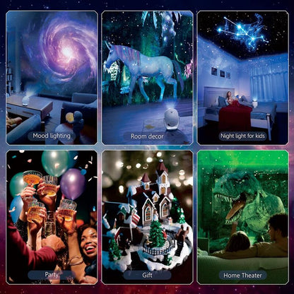 itoolmax 3d galaxy projector with 90 scenes 200 frames scenes