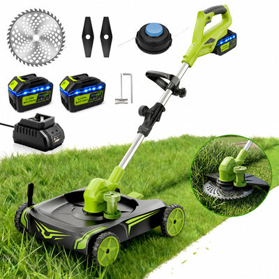 itoolmax 12 inch electric weed wacker & eater & edger