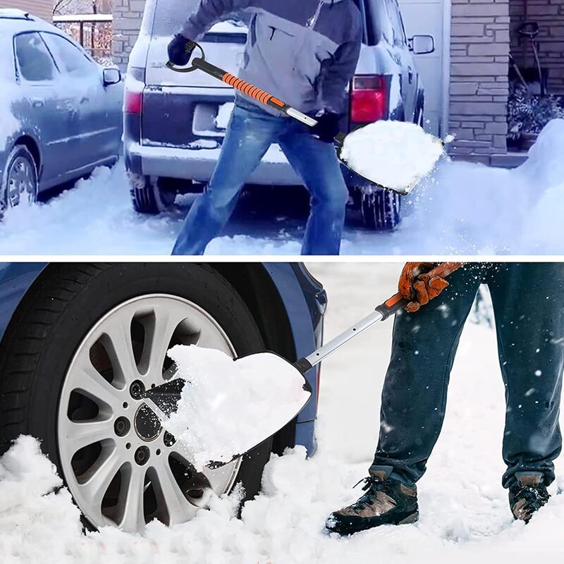 itoolmax 4 in 1 extendable car snow brush shovel