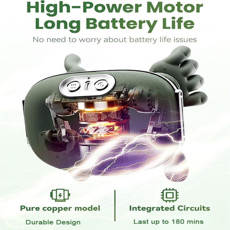 itoolmax 4d portable neck and shoulder massager motor battery