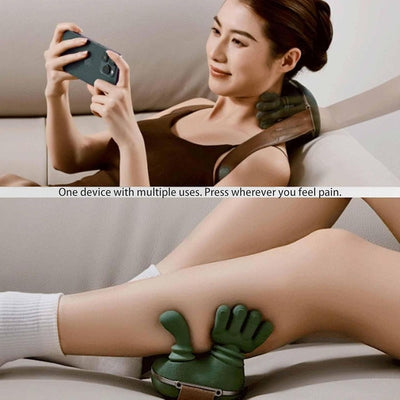 itoolmax 4d portable neck and shoulder massager real hand