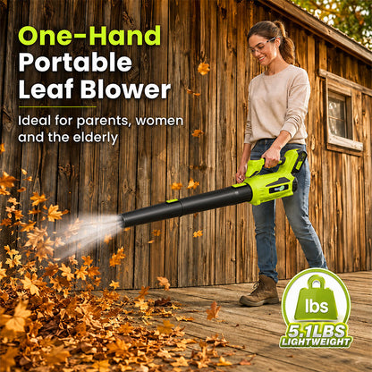 itoolmax 720cfm cordless electric leaf blower ideal for women