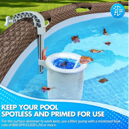 itoolmax above ground pool skimmer keep pool clean