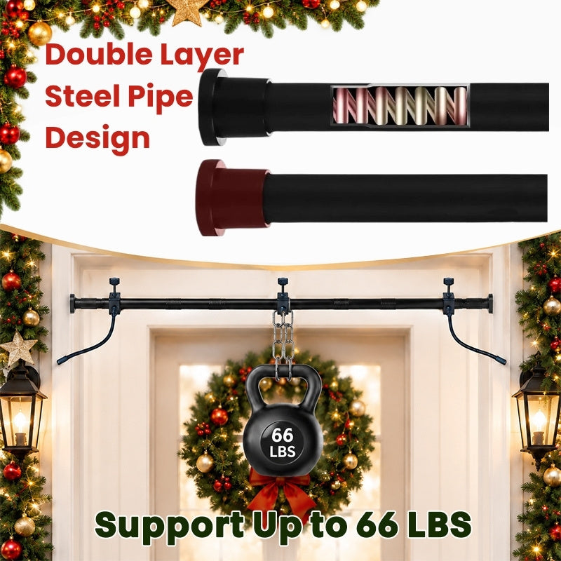 itoolmax adjustable christmas garland hanger for front door support up to 66lbs
