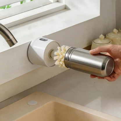 itoolmax automatic rotating bottle brush hanging the wall