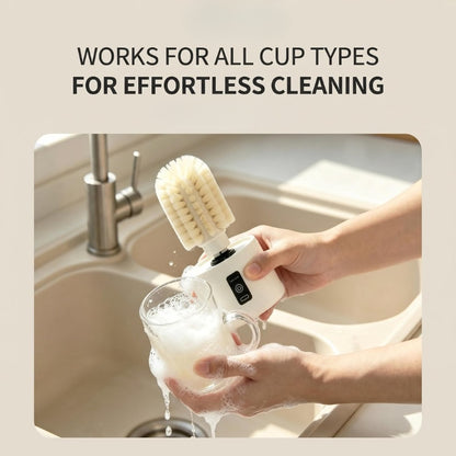 itoolmax automatic rotating bottle brush works for all cup types