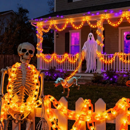 itoolmax battery halloween string lights product for spooky atmosphere