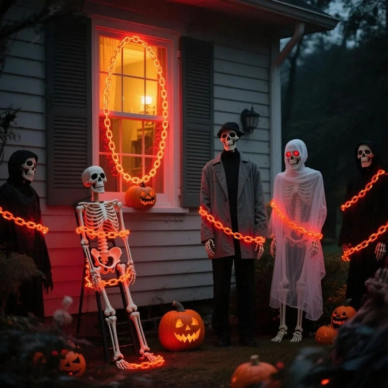 itoolmax battery halloween string lights product for yard decor