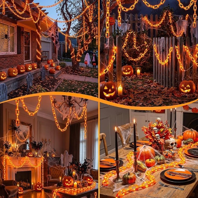 itoolmax battery halloween string lights product hang anywhere