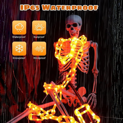 itoolmax battery halloween string lights product waterproof