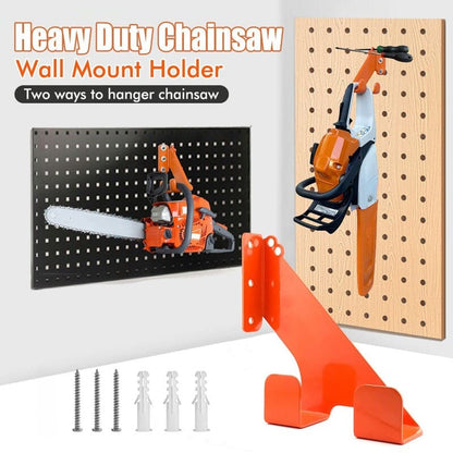 itoolmax chainsaw wall mount rack 2 method