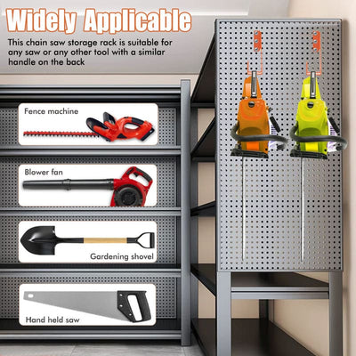itoolmax chainsaw wall mount rack more