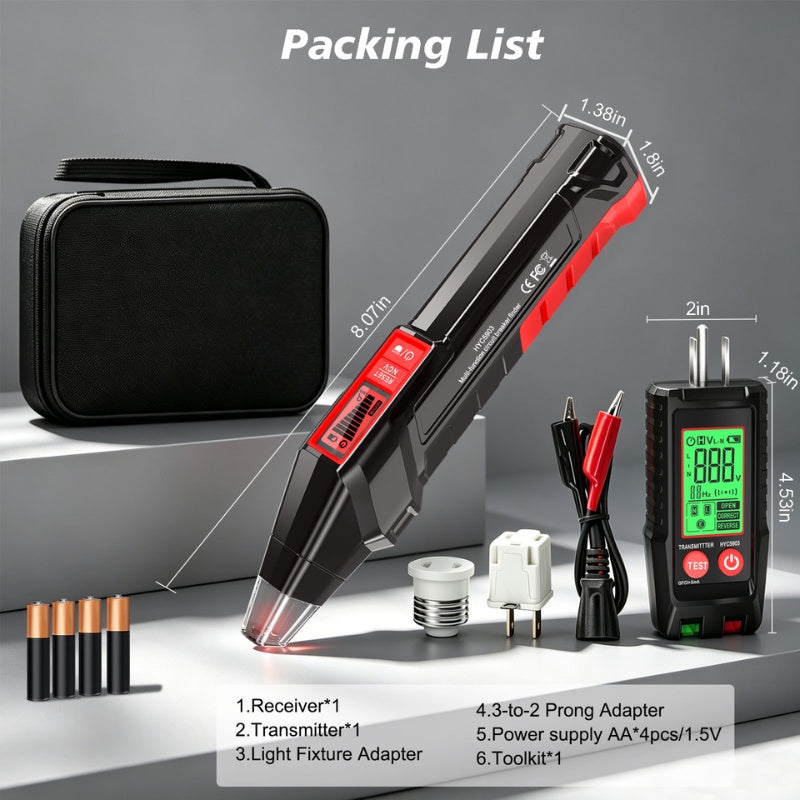 itoolmax circuit breaker finder packing list