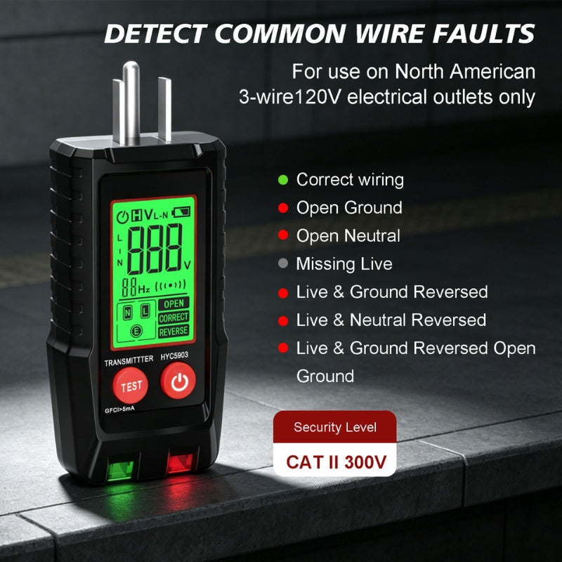 itoolmax circuit breaker finder with gfci outlet tester