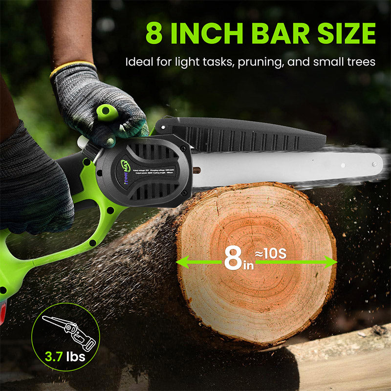 itoolmax cordless pole pruning shears 8 inch bar size