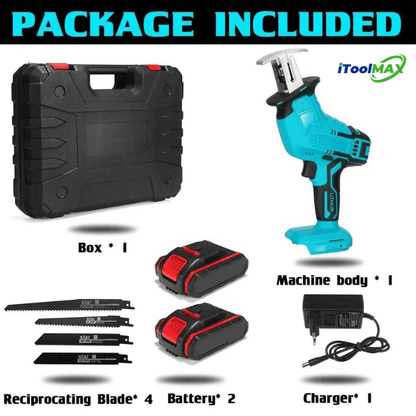 itoolmax cordless reciprocating saw package
