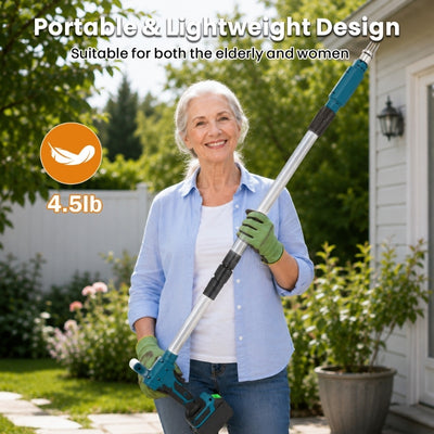 itoolmax cordless stand weed puller lightweight design