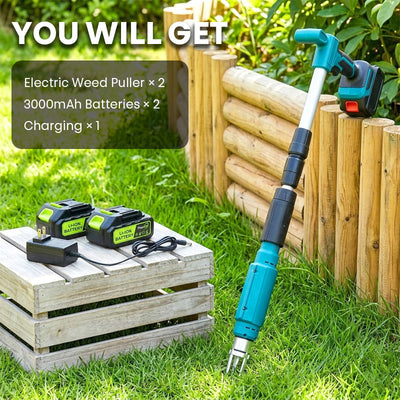 itoolmax cordless stand weed puller package included