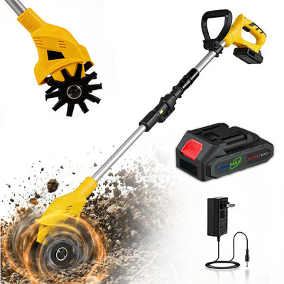 itoolmax cordless tiller electric cultivator with battery