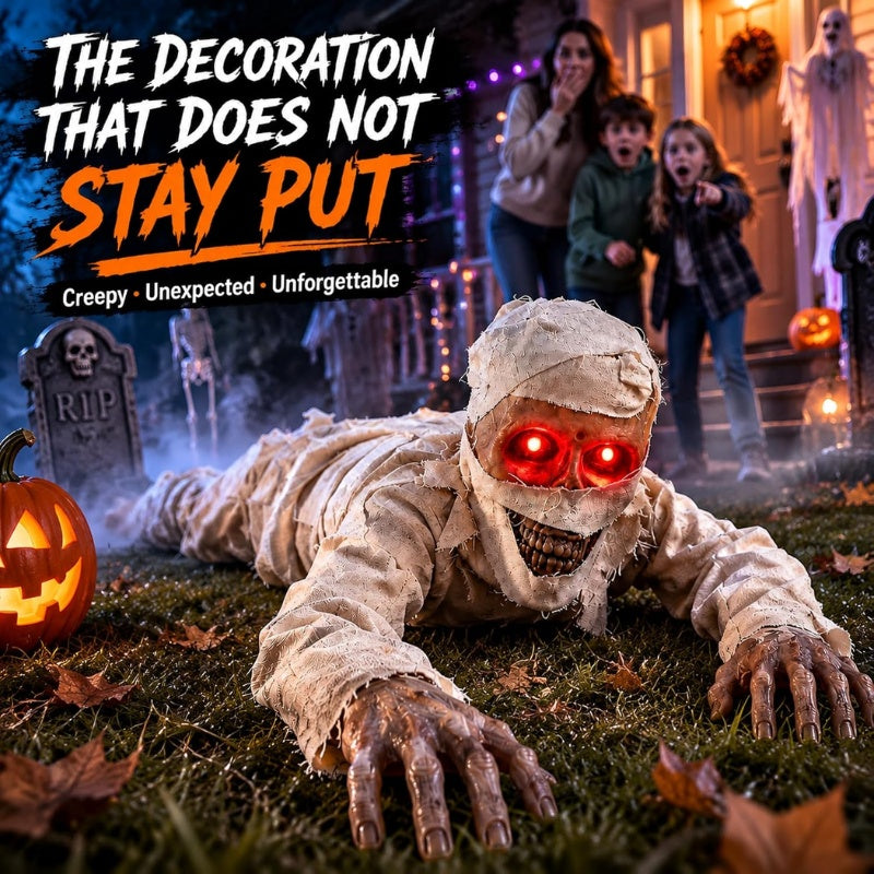 itoolmax crawling mummy for a thrilling scare