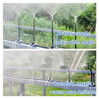 itoolmax drip irrigation kit adjustable nozzle with angle