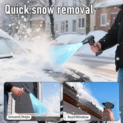 itoolmax electric air duster car vacuum quick snow removal