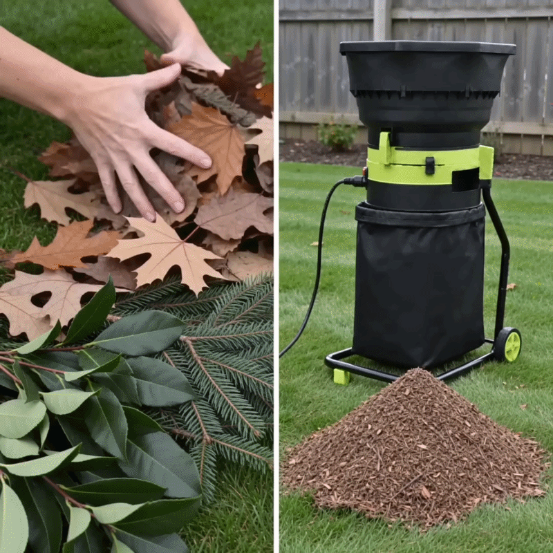 itoolmax electric leaf mulcher with wheels product video