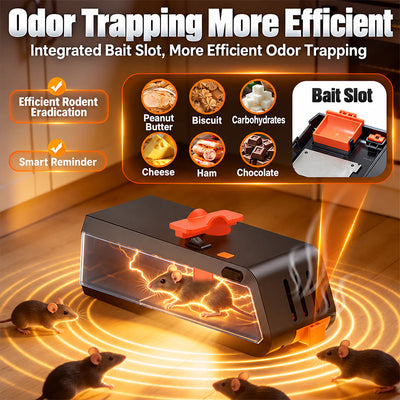 itoolmax electric mouse trap 2 pack bait slot