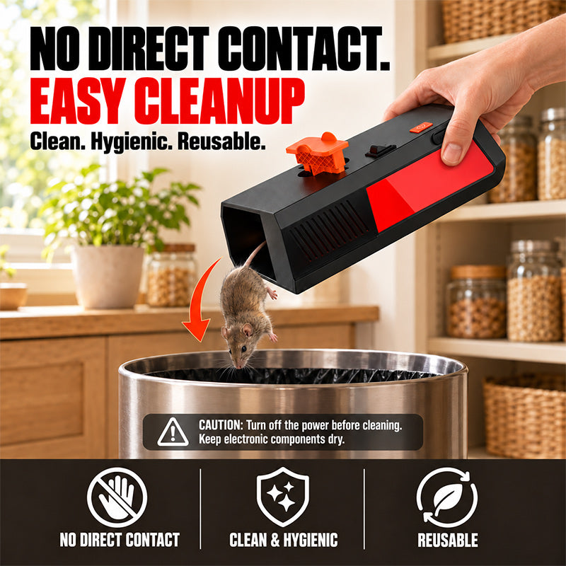 itoolmax electric mouse trap 2 pack easy cleanup
