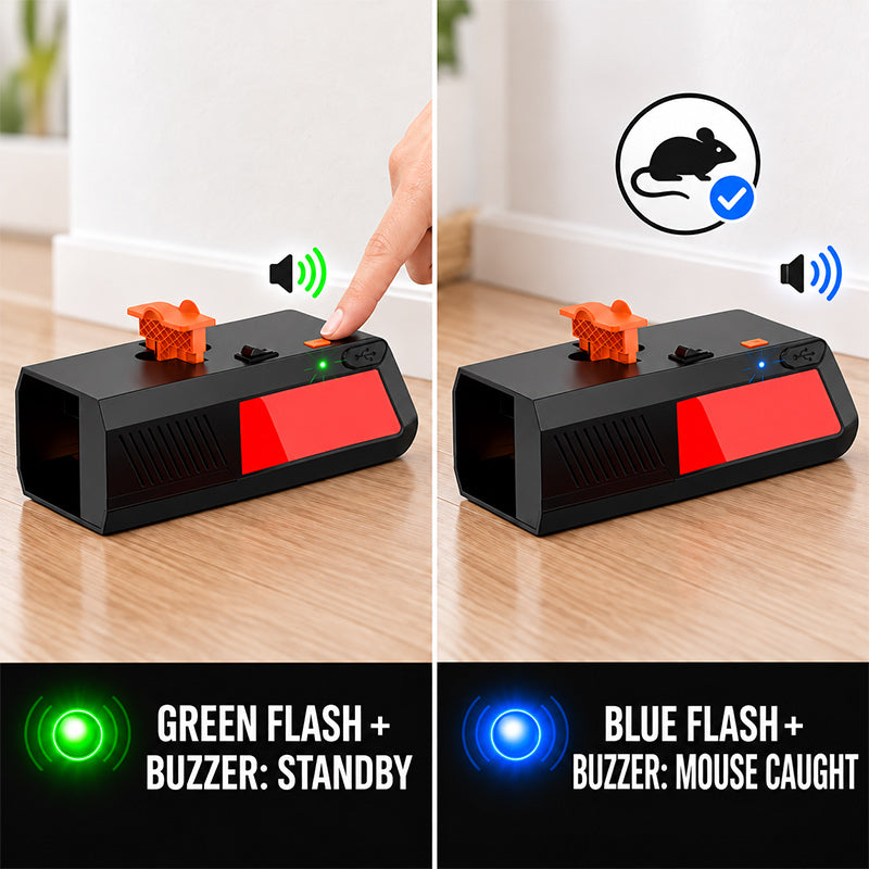 itoolmax electric mouse trap 2 pack easy monitoring