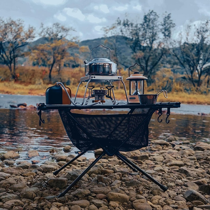 itoolmax folding camping table for campsite