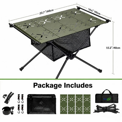 itoolmax folding camping table size and package include