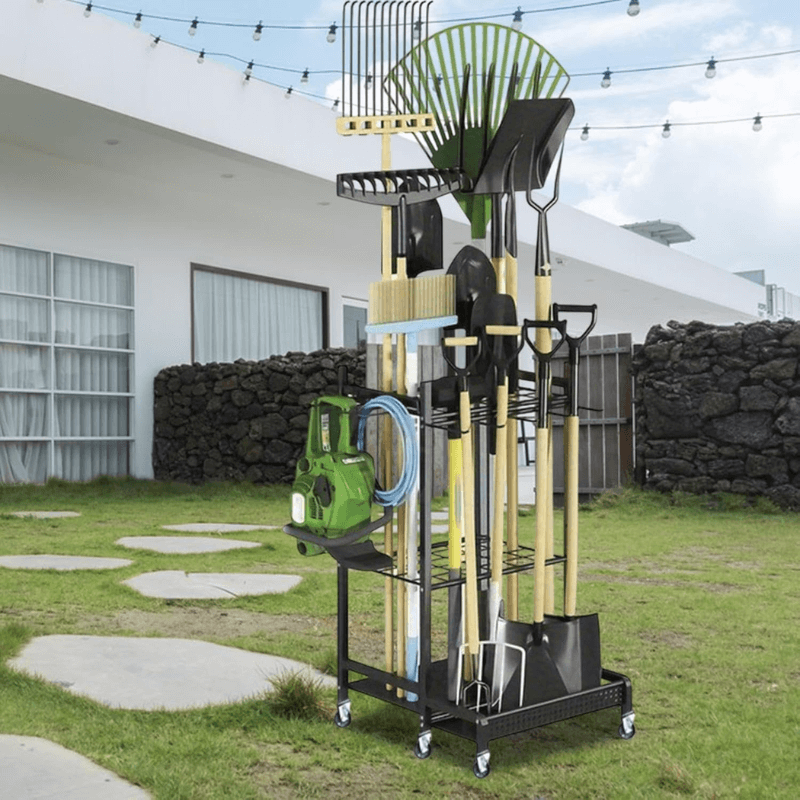 itoolmax garden tool organizer diy on wheels