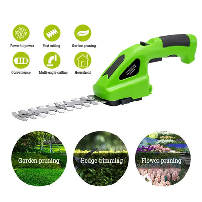 2 in 1 Cordless Shears and Hedge Trimmer