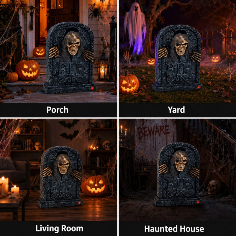 itoolmax halloween animatronics zombie tombstone product widely use