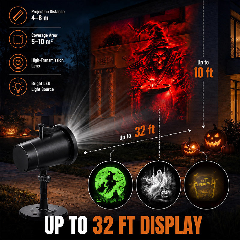 itoolmax halloween projector lights product wide sisplay