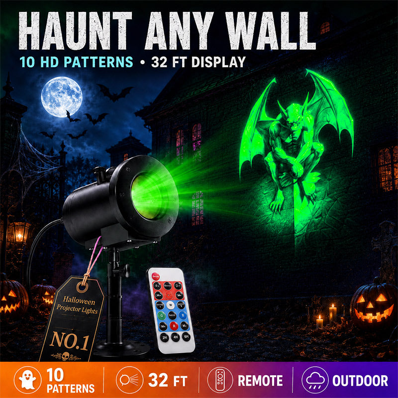 itoolmax halloween projector lights product with 10 patterns