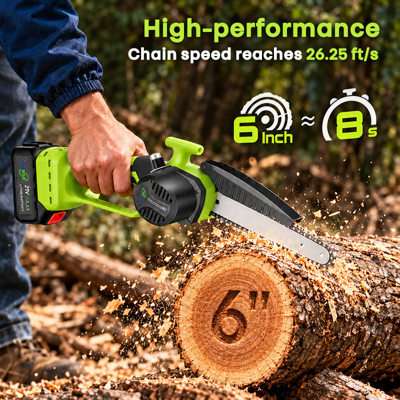itoolmax handheld cordless pole chainsaw high performance