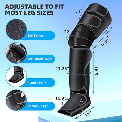 itoolmax leg and foot massage adjustable fit leg size
